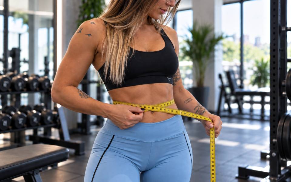 Mariana Sander na imagem da modalidade de emagrecimento
